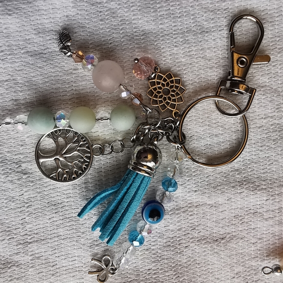 Handmade Purse charms/key chains Reiki charged - Picture 1 of 10